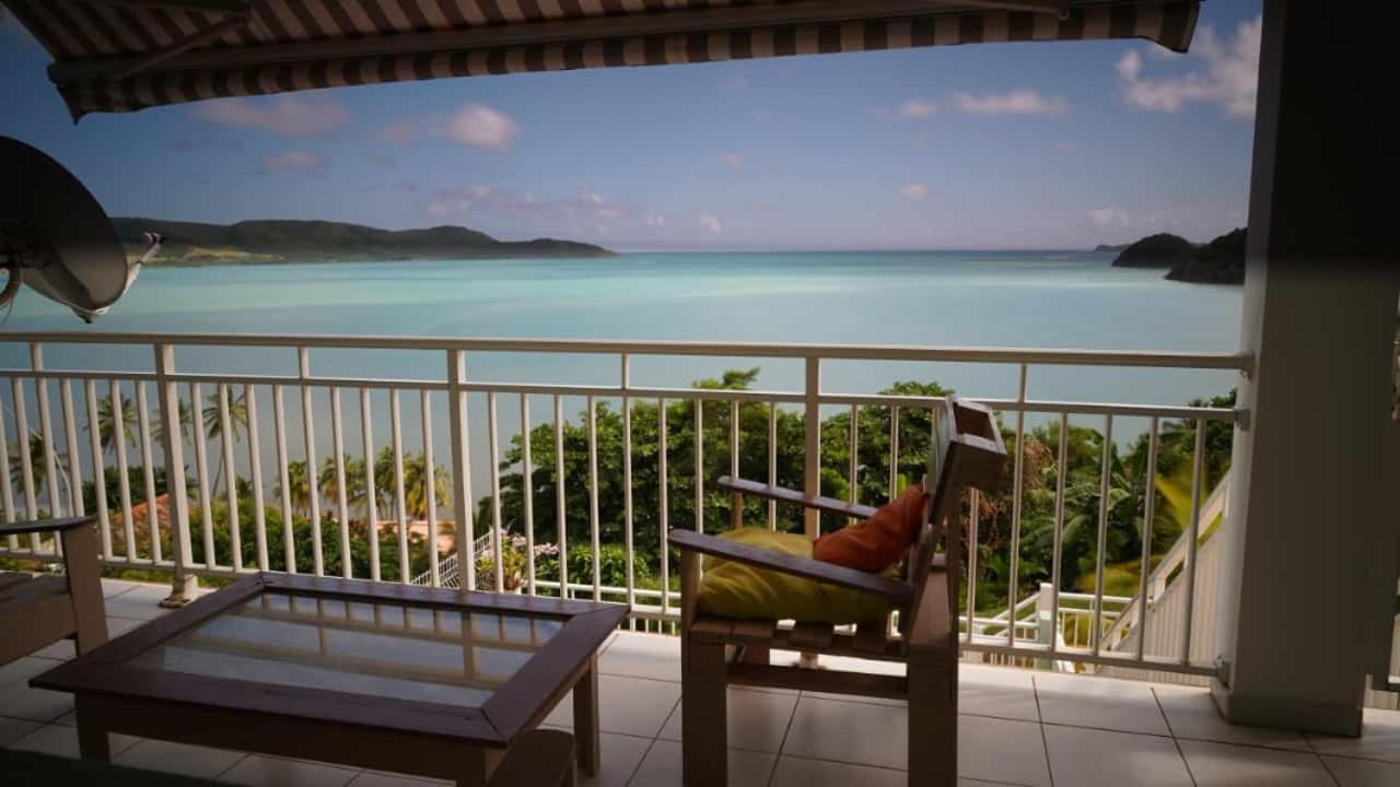 Résidence Belle Anse, F3 sans vis à vis, vue mer La Trinité Exterior foto